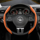 Capa de Volante Camurça Antiderrapante para Volkswagen – Grip Esportivo Segmentado Premium