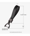 Chaveiro de Couro Legítimo para Carro em Couro Bovino – Acessório Premium Masculino e Feminino com Argola Metálica