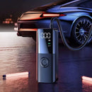 Compressor de Ar Portátil 12V Sem Fio com Iluminação LED e Inflação Rápida