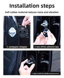 Protetor de Fechadura de Porta Automotiva Chevrolet Anti Impacto – Kit 4 Peças Silicone Anti Risco