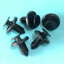 Kit Grampos Automotivos 8mm Fixação de Painéis 10 Peças Universal