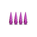 Tampa de Válvula Spike Alumínio 45mm para Roda – Bico de Pneu Estilo Bala Automotivo (Kit 4 Peças)