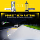 Lâmpada LED H7 Canbus 30000LM 6500K para Farol Automotivo – Luz Branca Ultra Forte Plug and Play