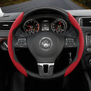 Capa de Volante Camurça Antiderrapante para Volkswagen – Grip Esportivo Segmentado Premium