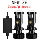 Lâmpada LED H4 20000LM com Mini Projetor Canbus 6500K – Farol Automotivo Alto e Baixo Plug and Play