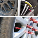 Tampa de Válvula Spike Alumínio 45mm para Roda – Bico de Pneu Estilo Bala Automotivo (Kit 4 Peças)