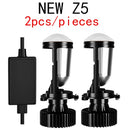 Lâmpada LED H4 20000LM com Mini Projetor Canbus 6500K – Farol Automotivo Alto e Baixo Plug and Play