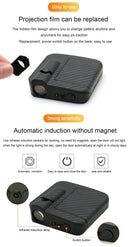 Luz de Porta Automotiva LED Projetor Asas de Anjo – Welcome Light Sem Fio com Sensor Magnético (Kit 2 Peças)