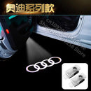 2025 Hot 2Pcs 3D HD LED Light Car Door Projector Welcome Lights Car Accessories For Audi S3 S5 S1 S4 S2 S6 RS3 RS4 RS5 RS6 RS8 B