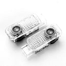 2025 Hot 2Pcs 3D HD LED Light Car Door Projector Welcome Lights Car Accessories For Audi S3 S5 S1 S4 S2 S6 RS3 RS4 RS5 RS6 RS8 B