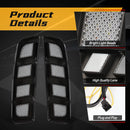 DRL LED para Honda Civic G10 Type R (2018–2020) – Luz Diurna com Seta Sequencial Dinâmica