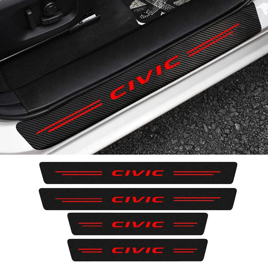 Soleira de portas Honda Civic 07 a 21- One Blaz