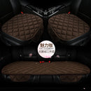 Almofada de Banco Automotivo Plush Inverno – Capa Antiderrapante Quente Universal (Kit 3 Peças)