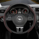 Capa de Volante Antiderrapante em Camurça para Volkswagen