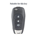 Capa de Chave Automotiva Silicone para Chevrolet Cruze, Onix e Tracker – Proteção Completa Anti Risco Flip Key