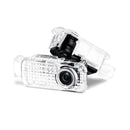 2025 Hot 2Pcs 3D HD LED Light Car Door Projector Welcome Lights Car Accessories For Audi S3 S5 S1 S4 S2 S6 RS3 RS4 RS5 RS6 RS8 B