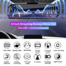 Câmera Veicular 2K DVR com WiFi e GPS Espelho Retrovisor – Dash Cam Automotiva com Visão Noturna e Monitoramento 24h