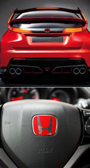 Emblema Honda para Grade, Porta-Malas e Volante – Logo 3D em ABS Premium Anti Risco
