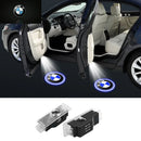 Projetor LED de Porta BMW Welcome Light – Luz de Cortesia com Logo para Série 3, 5, 7 e X1 (Kit 2 ou 4 Peças)