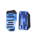 Kit Pedaleira Esportiva Automotiva em Alumínio Antiderrapante – Capa de Pedal Freio e Acelerador para Carro Automático