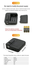 Luz de Porta Automotiva LED Projetor Asas de Anjo – Welcome Light Sem Fio com Sensor Magnético (Kit 2 Peças)