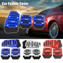Kit Pedaleira Esportiva Automotiva em Alumínio Antiderrapante – Capa de Pedal Freio e Acelerador para Carro Automático