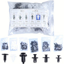 Kit Grampos Automotivos Universais para Fixação de Painéis 50 a 100 Peças