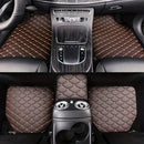 Tapete Automotivo Universal 5 Peças em PU Leather – Impermeável e Proteção Completa para Qualquer Veículo