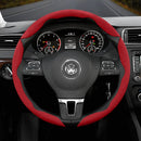 Capa de Volante Camurça Antiderrapante para Volkswagen – Grip Esportivo Segmentado Premium