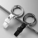 Chaveiro de Couro Premium com Liga de Zinco – Durável, Elegante e Sofisticado