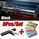 Perfume Automotivo Vent Clip (Kit 8 Peças) – Aromatizador de Ar para Carro com Fixação na Saída de Ar