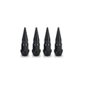 Tampa de Válvula Spike Alumínio 45mm para Roda – Bico de Pneu Estilo Bala Automotivo (Kit 4 Peças)