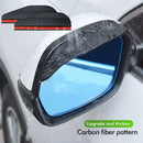 Protetor de Retrovisor Anti Chuva Automotivo – Viseira Rain Eyebrow Universal (Kit 2 Peças