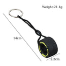 Chaveiro Automotivo em Formato de Pneu Borracha Estilo Carro