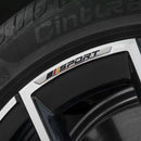 Kit 4 Emblemas Metálicos Limited Edition para Centro de Roda Premium