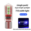 Lâmpada LED Automotiva T10 Super Brilho – Luz de Posição, Placa e Interior 12V/24V (Par)