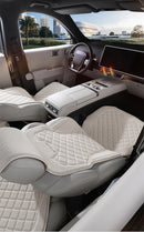 Capa de Banco Automotivo Completa em Linho Respirável para Carro e suv