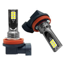 Lâmpadas LED Automotivas H11 H8 9005 9006 6000K Super Brancas