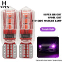Lâmpada LED Automotiva T10 Super Brilho – Luz de Posição, Placa e Interior 12V/24V (Par)