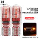 Lâmpada LED Automotiva T10 Super Brilho – Luz de Posição, Placa e Interior 12V/24V (Par)