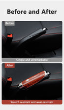 Capa de Freio de Mão Automotivo em Couro para Chevrolet – Protetor Antiderrapante Premium