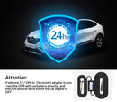 Câmera Veicular 2K DVR com WiFi e GPS Espelho Retrovisor – Dash Cam Automotiva com Visão Noturna e Monitoramento 24h