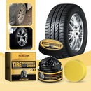 Cera de Revestimento de Pneus - Brilho Intenso e Proteção Antienvelhecimento