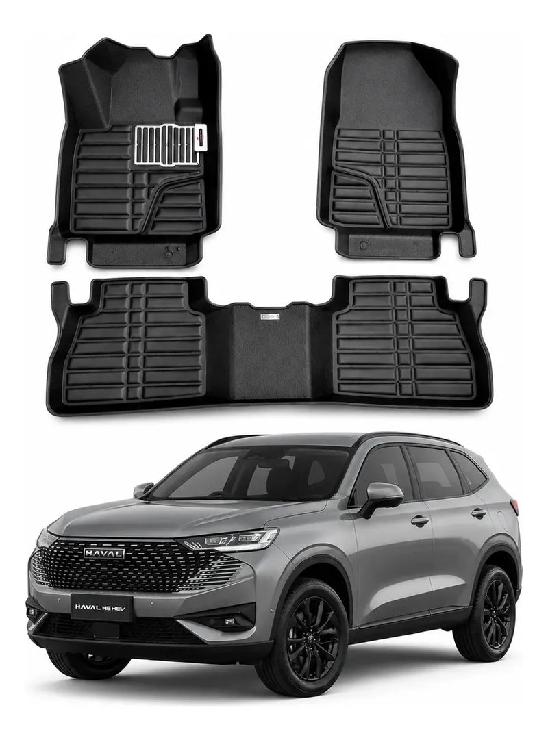 Tapete Bandeja GWM Haval H6 Sob Medida Jogo Completo