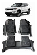 Tapete Bandeja Jeep Compass 2017 À 2022 Sob Medida Jogo Completo