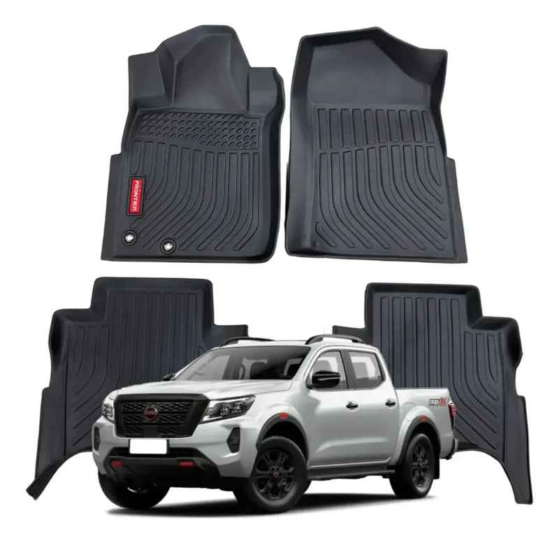 Tapete Bandeja Nissan Frontier 2016 a 2026 Sob Medida Jogo Completo