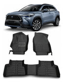 Tapete Bandeja Toyota Corolla Cross Sob Medida Jogo Completo
