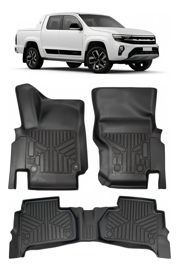 Tapete Bandeja Volkswagen Amarok 2012/2026 Sob Medida Jogo Completo