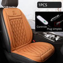 Capas para bancos com aquecimento elétrico, ideais para manter o conforto térmico em dias frios, compatíveis com todos os modelos de carro