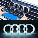 Emblema Audi com Iluminação Dinâmica LED - Design Original e Instalação Fácil